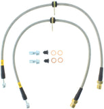 StopTech 10+ Camaro SS V8 Stainless Steel Rear Brake Lines - 950.62509