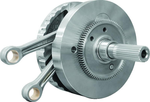 S&S Cycle 2017 M8 Models 4-5/8in Stroke Flywheel w/ Full Width Rods & Balancer Gear - 320-0605