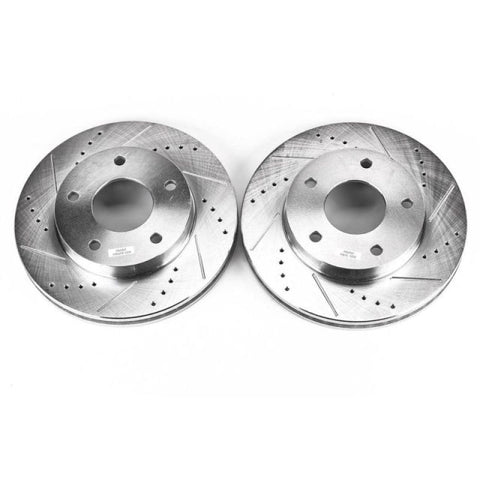 Power Stop 79-85 Buick Riviera Front or Rear Evolution Drilled & Slotted Rotors - Pair - AR8606XPR