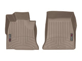WeatherTech 2019 + Genesis G70 Front FloorLiner - Tan (Rear Wheel Drive) - 4514831