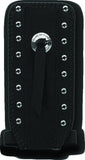 Mustang 80-07 Harley Early FLH Touring Accessories Tank Bib w/Studs- Black - 93112