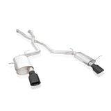 Stainless Works 18-19 Dodge Durango 6.4L Redline Catback Exhaust w/ Black Tips - DUR18CBR-B