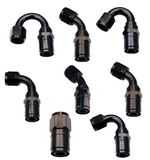 Fragola -8 Race-Rite Crimp-On Hose End 180 Degree - 2618008