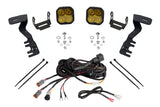 Diode Dynamics 2024+ Toyota Tacoma SS3 LED Ditch Light Kit- Pro Yellow Combo - DD7941