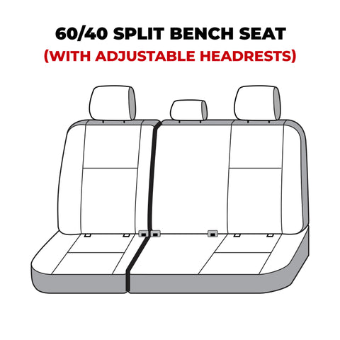 Covercraft 21-23 Chevrolet Tahoe Carhartt SeatSaver Custom Third Row Seat Covers - Brown - SSC7534CABN