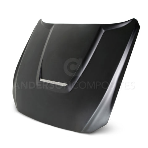Anderson Composites 15-16 Ford Mustang (Excl. GT350/GT350R) Type-GR Fiberglass Hood - AC-HD15FDMU-GR-GF