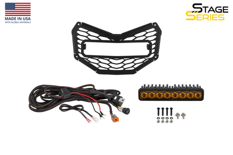Diode Dynamics 17-26 Can Am Maverick X3 SS10 Grille Sport Yellow Combo - DD8300