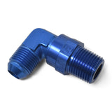 Russell Performance -8 AN 90 Degree Male to Male 1/2in Swivel NPT Fitting - 614128