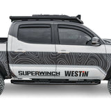 Westin 05-23 Toyota Tacoma Rock Slider - Textured Black - 42-14205