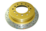 DBA 10+ Toyota 4Runner/FJ Cruiser Rear Drilled and Slotted 4000 Series Rotor - DBA42737XS