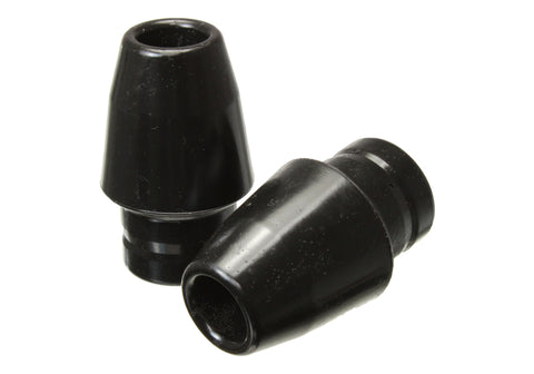 Energy Suspension 07-18 Jeep Wrangler JK Front Black Bump Stop - Extended Height 1 3/4in - 2.9106G