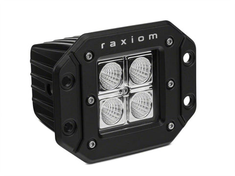 Raxiom 3-In Flush Mount 4-LED Off Road Light Flood Beam Universal (Some Adaptation May Be Required) - J106727