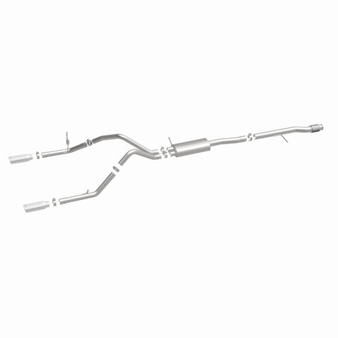 Magnaflow 14 Chevy Silverado V8 5.3L CC/EC Cab Dual Split Rear Exit Stainless Cat Back Perf Exhaust - 15268