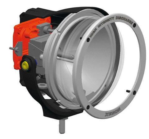 Hella Rallye 4000i Xenon Pencil Beam Compact - 6.693in Dia 35.0 Watts 12V D1S - 009094321