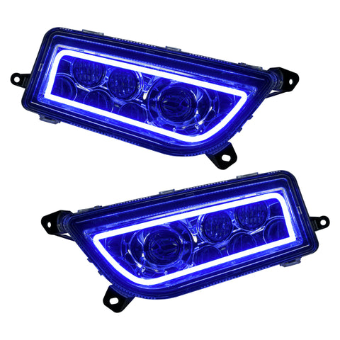 Oracle 14-21 POLARIS RZR 1000 XP Headlight Halo Kit - ColorSHIFT - 2359-330