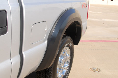 Lund 11-16 Ford F-250 Ex-Extrawide Style Textured Elite Series Fender Flares - Black (2 Pc.) - EX314TB