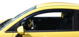 AVS 11-17 Fiat 500 Ventvisor Outside Mount Window Deflectors 2pc - Smoke - 92385