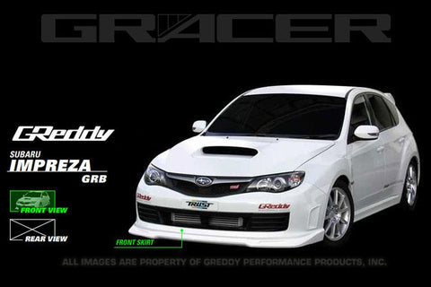 GReddy 08+ WRX & STi Front Lip Spoiler ** Must ask/call to order** - 17060054