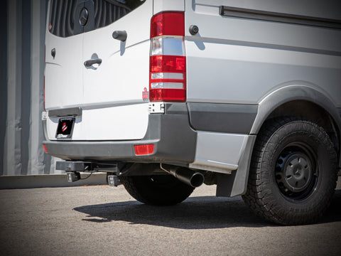 aFe Vulcan Series 3in 304SS DPF-Back Exhaust w/ Black Tip 14-18 Mercedes-Benz Sprinter 2500 - 49-36502-B