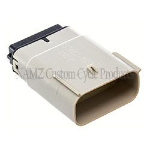NAMZ 07-23 V-Twin Glide Left Handlebar Ctrl Molex MX-150 16-Pos Male Connectr - Gray (HD 72492-07GY) - NM-33482-1602
