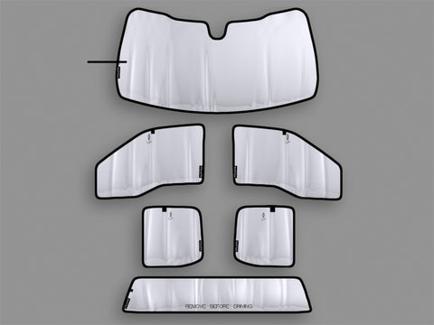 WeatherTech 2015+ Ford F-150 SuperCab (Extended Cab) TechShade Full Vehicle Kit - TS0034K1