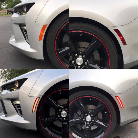 Oracle 16-19 Chevrolet Camaro Concept Sidemarker Set - Tinted - No Paint - - 9900-020