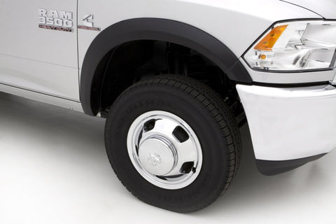 Lund 10-17 Dodge Ram 2500 SX-Sport Style Smooth Elite Series Fender Flares - Black (2 Pc.) - SX205SA