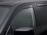 WeatherTech 09+ Dodge Ram 1500 Front Side Window Deflectors - Dark Smoke - 80503