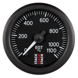 Autometer Stack 52mm 0-1100 Deg C Pro Stepper Motor Exhaust Gas Temp Gauge - Black - ST3313