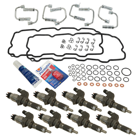 BD Diesel 01-04 Chevy/GM Duramax 6.6L LB7 Injectors & Install Kit - 1050180