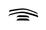 AVS 04-12 Chevy Colorado Ext. Cab Ventvisor Outside Mount Window Deflectors 4pc - Smoke - 94503