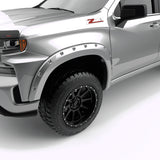 EGR 2019 Chevy 1500 Color Match Style Fender Flare - Set - Switchblade Silver - 791694-GAN
