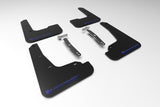 Rally Armor 21-23 Hyundai Elantra Black UR Mud Flap w/Blue Logo - MF69-UR-BLK-BL
