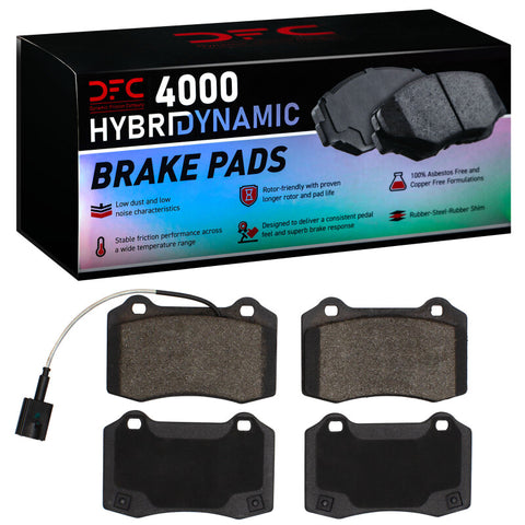 DFC 14-24 Maserati Quattroporte / Ghibli 4000 HybriDynamic Rear Brake Pads - 4000-1270-00
