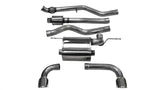Corsa 12-14 BMW 335i Sedan AWD F30 3in Polished Touring Dual Rear Single 3.5in Tip Cat-Back - 14938