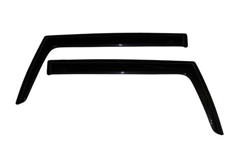 AVS 07-14 Toyota FJ Cruiser Ventvisor Outside Mount Window Deflectors 2pc - Smoke - 92735