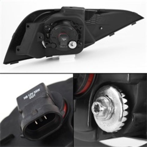 Spyder Honda CRV 2012-2014 OEM Fog Lights W/Switch Clear FL-HCRV2012-C - 5076076
