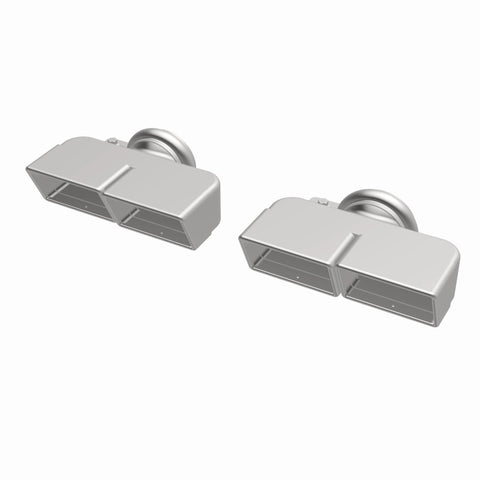 MagnaFlow Tip 1-Set Quad Square - 35221