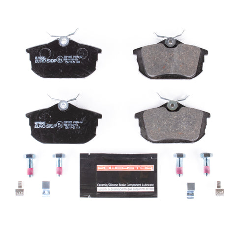 Power Stop 00-04 Volvo V40 Euro-Stop ECE-R90 Rear Brake Pads - ESP1827
