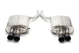 Dinan 11-16 BMW 550i (F10) Free Flow Axleback Exhaust System - Black Tips - D660-0036-BLK