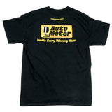 Autometer Black Competition Instruments T-Shirt - XXL - 0422XXL
