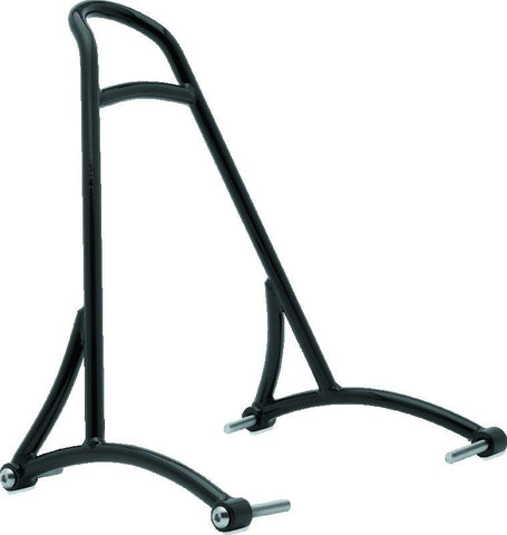 Burly Brand Short Sissy Bar 13in - Black - B13-1504B