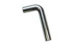Vibrant 1.5in O.D. T304 SS 90 deg Mandrel Bend 4in x 12in leg lengths (1.5in Centerline Radius) - 13032