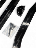 Elektric Offroad 2024+ Can Am Maverick R Volt Billet Radius Rods Anodized Black - AMFBM0001-B