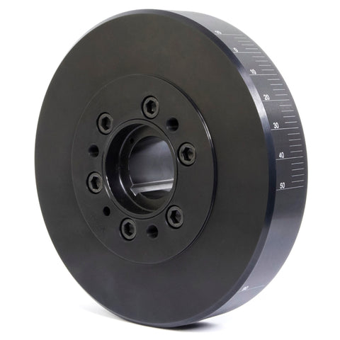Fluidampr Chevy 396-427 CID V8 w/ one 3/16 and one 1/4 key slot Steel Internally Balanced Damper - 800131