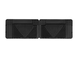 WeatherTech 96 GMC Rally Van Rear Rubber Mats - Black - W25