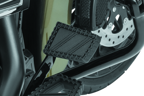 Kuryakyn Riot Brake Pedal Pad FL Models Satin Black - 3575