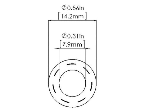 aFe Magnum FORCE Cold Air Intake System Spare Parts Kit (5/16in ID x 36in L) - 59-02004