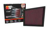 K&N 2017 Chevrolet Silverado 2500HD V8-6.6L DSL Replacement Drop In Air Filter - 33-5065