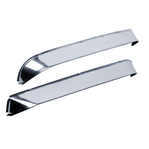 AVS 65-78 Volkswagen Beetle Ventshade Window Deflectors 2pc - Stainless - 12505